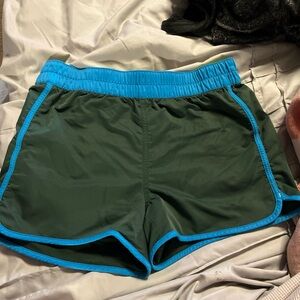 Women's KAVU Green and Blue Athletic Shorts